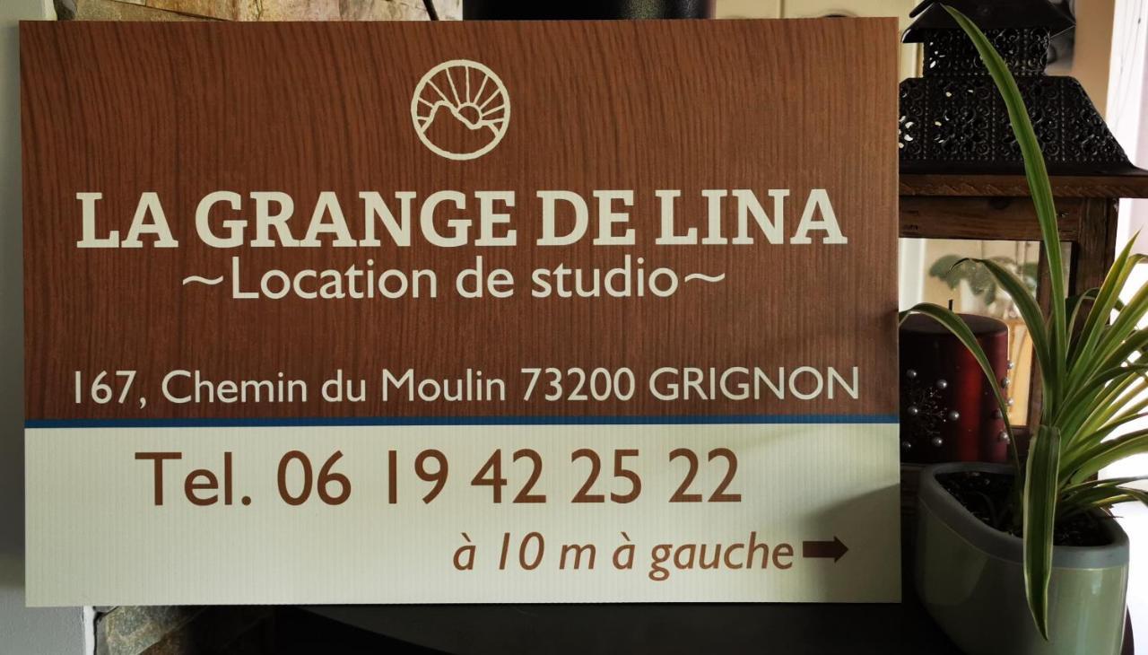 La Grange De Lina Apartment Grignon Exterior photo